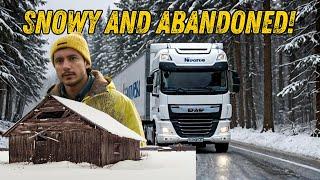 My Trucker Routine on a Snowy Day!