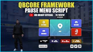 [QBCore/ESX] Free Advanced Pause Menu Script | For FiveM Server | Install & Showcase