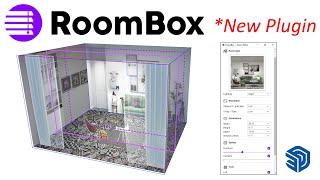 RoomBox New Plugin for Creating rooms in SketchUp