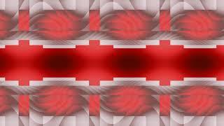 Red Square Wave Genetic Art Fractal Animation