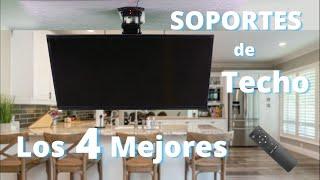 Los 4 Mejores SOPORTES TV de TECHO Mecánicos y Motorizados[Calidad-Precio] del 2024