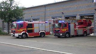 Löschzug Berufsfeuerwehr Dresden FW 2/4 + ELW U-Dienst