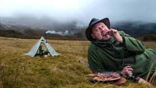 Adventure in Norway's Wilderness: Alone in the Tent with My Favorite Recipe | ASMR Cooking