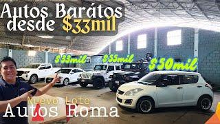 Autos BARATOS que se pueden REVENDER rapidamente | NUEVO LOTE!!  Autos Roma