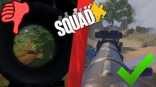 Оптические прицелы руинят игры Squad