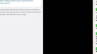HOW TO SHARE YOUR GAMEMANIA REFFERAL LINK ON WHATSAPP