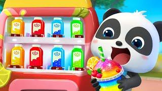 Drinks Vending Machine | Funny Kids Songs | Nursery Rhyme | Kids Cartoon | BabyBus