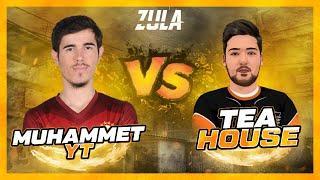 TEA`HOUSE VS MUHAMMET YT | ZORLU REKABETÇİ MAÇI ! | ZULA #zulaoyun