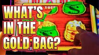 Gold Bags are the only way to win a Jackpot! #BuffaloTriplePower