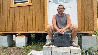 HOW I GET POWER LIVING OFF GRID DEEP IN THE FOREST (No One Around) | Ep. 20