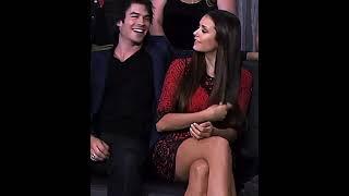 uncomfortable feeling     #ninadobrev #iansomerholder #damonsalvatore #elenagilbert #tvd #thevampire