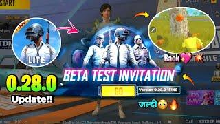 Pubg Lite New 0.28.0 Beta Test Update 2024 | Pubg Mobile Lite 0.28.0 Beta Map Update 2024 