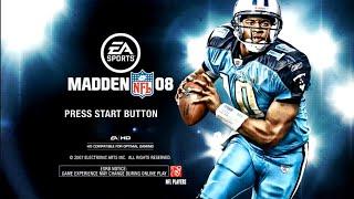 Madden NFL 08 -- Gameplay (PS3)