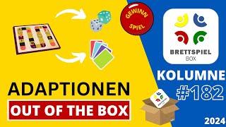 Brettspiel Kolumne der Brettspielbox   Spiele Adaptionen