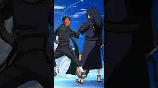 Obito vs Madara #anime #naruto #battle