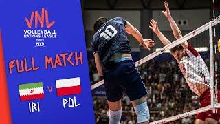 Iran  Poland - Full Match | Men’s Volleyball Nations League 2019