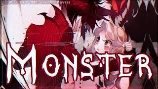 Nightcore - Monster (Lyrics)