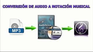 CURSO SIBELIUS #9. Cómo convertir un mp3 a partitura con AudioScore.