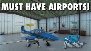 TOP 5 MUST Have MSFS Sceneries | Flight Sim Addons