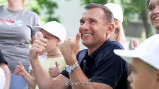 Andriy Shevchenko Makes Emotional Visit To Refugee Children