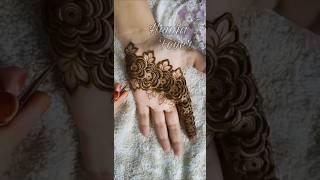 Bold Rose Beautiful Gulf Dubai Mehendi Henna Design  Unique And Trending Mehendi #mehndi #henna