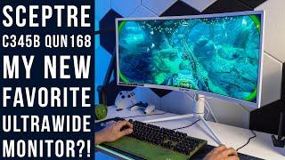 Sceptre C345B QUN168 34 Inch Ultrawide Monitor Unboxing & First Impressions....It's Really Good!