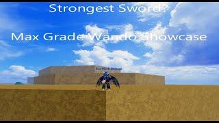 Strongest Sword? [Blox Fruits] Max Grade Wando Showcase