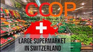 Food Prices in Switzerland Supermarket COOP || Shopping || Travel Guide