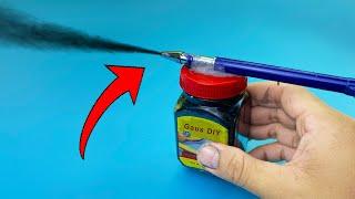 Ingenious Way To Make A Paint Sprayer With A Pen That Not Many People Know