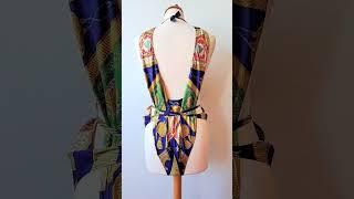 Great idea how to make a swimsuit out of a scarf! #sorts #vintage #hermes