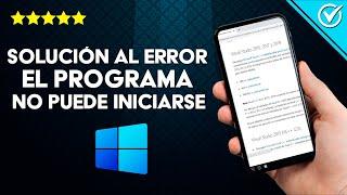 Solución el Error Falta api-ms-win-crt-runtime-l1-1-0.dll, el Programa no Puede Iniciarse