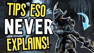 12 Beginner Tips This Game NEVER EXPLAINS! - IMPORTANT Elder Scrolls Online Beginner Guide!