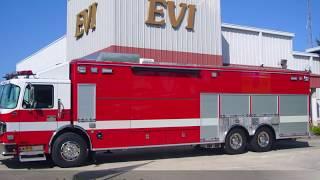 EVI custom 32-Ft. Crew Body Hazardous Materials Response Vehicle