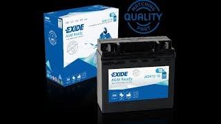 Аккумулятор Exide AGM12-18 видеообзор SLA12-18