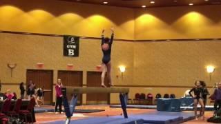 WOGA Classic 2017 | Level 8 Beam | Nicole Wright　倉田ライト　ニコール