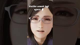 Ketika cewe ngaca#anime #viral #tiktok #shorts