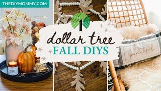 10 High End Dollar Tree DIY Fall Decor Ideas to Try This Year  Easy + Cozy!