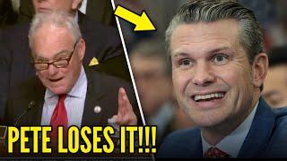 MANIC Hegseth IMPLODES When Confronted Over THIS LIE!