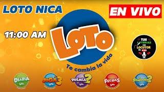 Sorteo Loto Nicaragua LOTO NICA 11 AM EN VIVO de Hoy domingo 9 de marzo del 2025