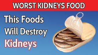 SAVE YOUR KIDNEYS! STOP These 5 Harmful Foods Immediately!