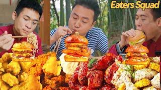 Roast Chicken Pasta丨food blind box丨eating spicy food and funny pranks