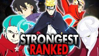 15 STRONGEST Boruto Characters RANKED