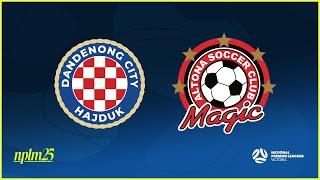 2025 NPLMVIC Round 19: Dandenong City SC V Altona Magic SC