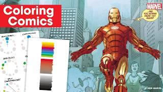 How Comics are Colored | Marvel’s the Art of Storytelling