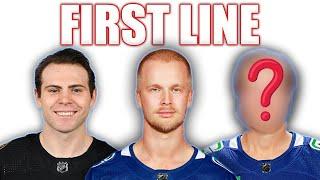 The Canucks Reveal SHOCKING Lines At Training Camp