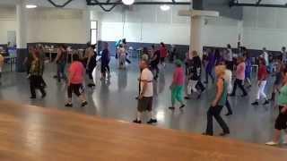 RIO DE AMOR  Line Dance  @  2015 San Diego California Workshop with Ira Weisburd