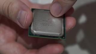 Процессор Intel Core2Duo E8400 из Китая. Распаковка и обращение к подписчикам