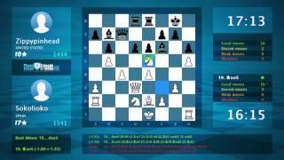 Chess Game Analysis: Sokolioko - Zippypinhead : 1-0 (By ChessFriends.com)