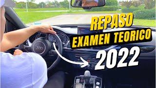 REPASO DE LAS PREGUNTAS PARA EL EXAMEN DE CONDUCIR 2022/LICENCIA DE MANEJO EN ESPANOL