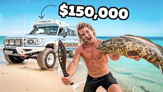 3 Days Remote Island Camping In My New $150,000 Car (Full Reveal)